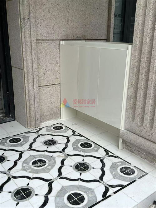 北滘顺德碧桂园鞋柜【肤感白柜体 肤感白隐边门】
