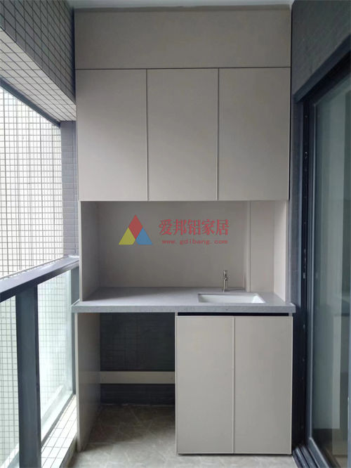 海语熙岸6栋02户型单机柜【肤感白柜体 肤感白隐边柜门】石英