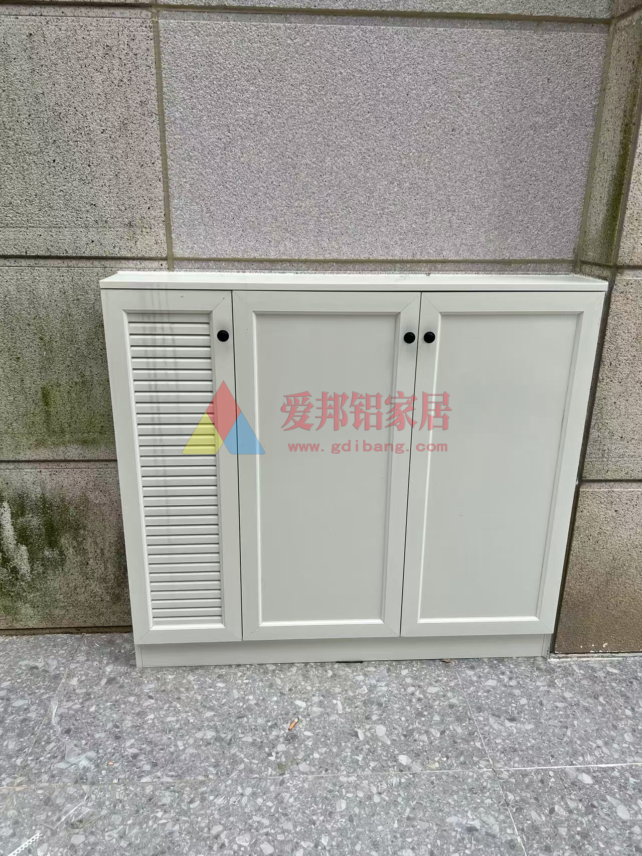 碧桂园颐翠庭一街【肤感白】小柜 百叶门 无背板
