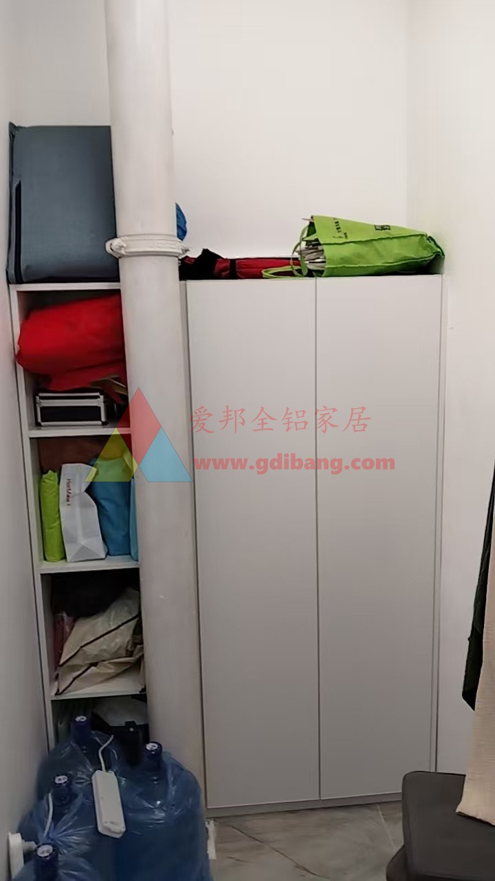 金茂湾T8【肤感白】铝合金室内储物柜